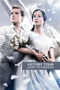Hunger Games Caching Fire Victory Tour Poster