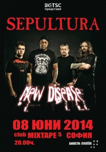SEPULTURA New Disease Poster