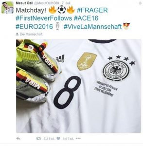 Mesut Ozil Tweet